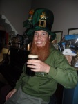 There's a leprechaun drinking Jono's Guinness!