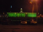Cork Town Hall getting it's green on