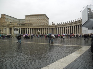 St Peter's Square, it's round!