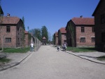 Rows of buildings where prisoners were housed, these building were also used for medical experiments, and torture.