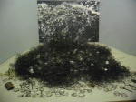 Thousands of glasses taken from people who were shipped to Auschwitz